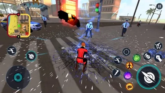 Lightning Vanguard City Battle screenshot 2