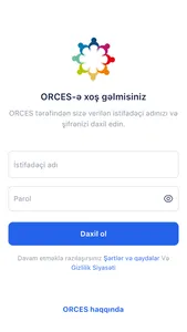 ORCES App screenshot 2
