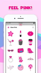 Glam Pink Sticker Pack screenshot 0
