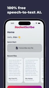 RocketScribe screenshot 0