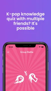 K-pop Quiz - Race with friends screenshot 1