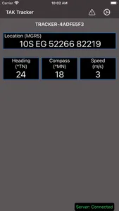 TAK Tracker screenshot 1