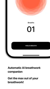 Breathus, auto breath counting screenshot 0