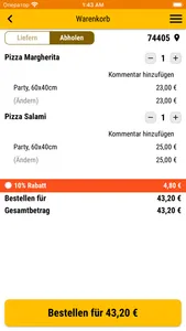 Pizza David Gaildorf screenshot 1