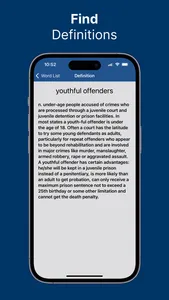 Law Dictionary Pocket screenshot 1