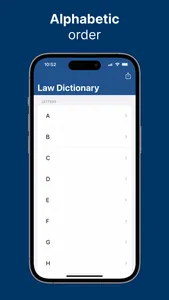 Law Dictionary Pocket screenshot 2