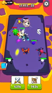 Idle Monster Merge Battle screenshot 0