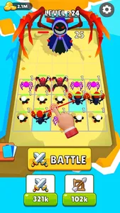 Idle Monster Merge Battle screenshot 5