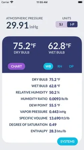 Psychrometrics screenshot 0