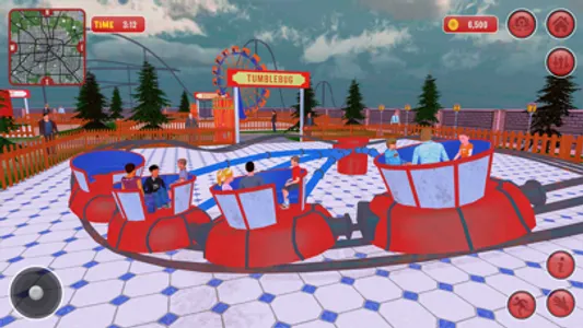 Amusement Theme Park Simulator screenshot 1