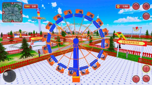 Amusement Theme Park Simulator screenshot 2