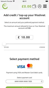 Washnet screenshot 3