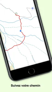 Trail maps with GPS screenshot 2