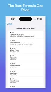 Best formula one trivia screenshot 7