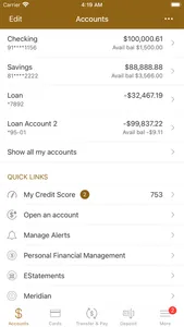 Oak Bank Mobile Banking screenshot 2