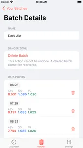 Calculate Alcohol by Volume screenshot 2