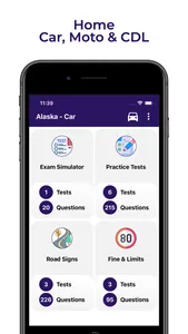 Alaska DMV Practice Test - AK screenshot 0