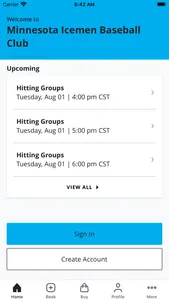 Minnesota Icemen Baseball Club screenshot 1