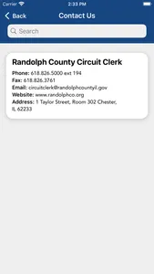 Randolph Co Circuit Clerk IL screenshot 1