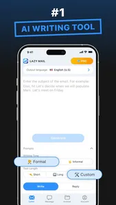 AI Email Writer: Lazy Mail screenshot 0
