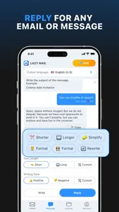 AI Email Writer: Lazy Mail screenshot 2