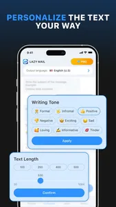 AI Email Writer: Lazy Mail screenshot 3