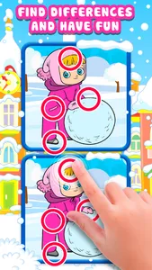 Spot 5 Differences Girls Games screenshot 4