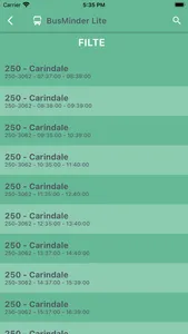 BusMinder Lite screenshot 1
