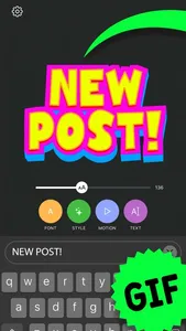 STIX - Animated Text Stickers screenshot 0