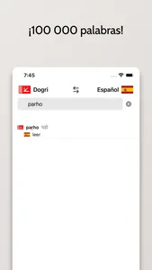 Diccionario Dogri-Español screenshot 2