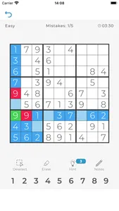 Sudoku: Classic Number Puzzle screenshot 2