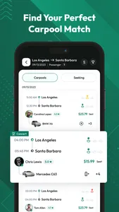 KudosCar - Carpool & Rideshare screenshot 0