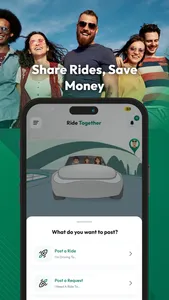 KudosCar - Carpool & Rideshare screenshot 1