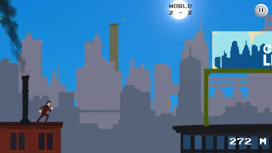 Rooftop Runner - Lizard Attack screenshot 2