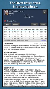 Fantasy Hockey Draft Kit '23 screenshot 2