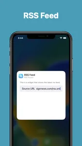 RSS Reader - Widget RSS Reader screenshot 2