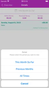 Moneybox: Track Your Savings screenshot 3