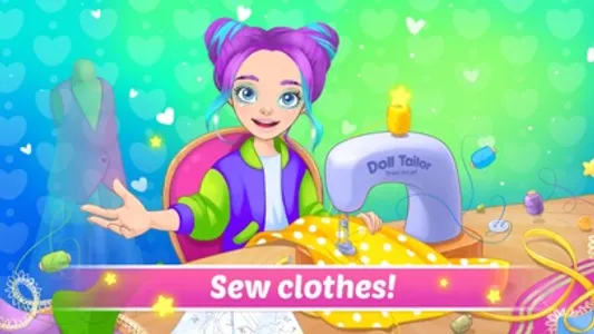 Fashion Doll: Sewing Games 5 8 screenshot 0