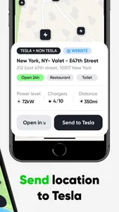 EV Chargepoint map screenshot 2