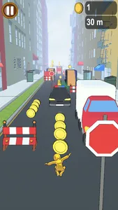 Virtual Hero Run On Trucks！ screenshot 0