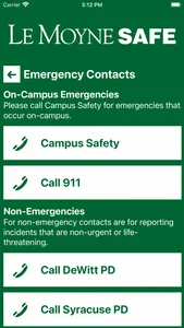 Le Moyne Safe screenshot 1