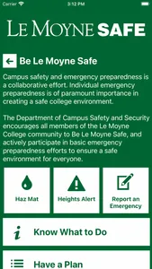 Le Moyne Safe screenshot 5