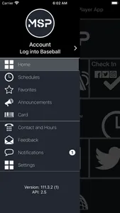 MSP Member and Player App screenshot 0