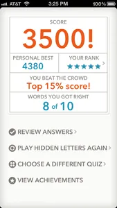 Quizzitive – A Merriam-Webster Word Game screenshot 4