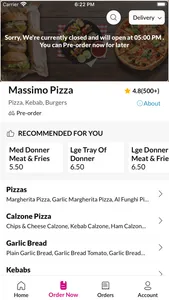 Massimo Pizza screenshot 2