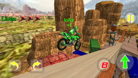 Motocross Stunt Race Bike Game screenshot 1