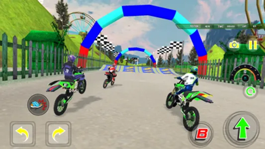 Motocross Stunt Race Bike Game screenshot 3