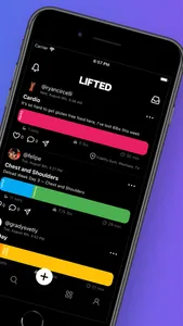 Lifted - A Workout App screenshot 1