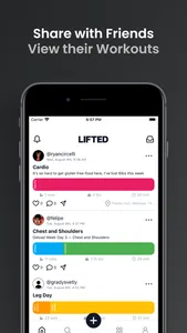 Lifted - A Workout App screenshot 2