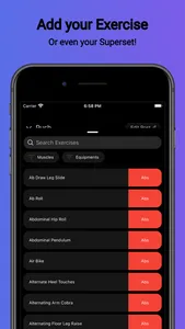 Lifted - A Workout App screenshot 4